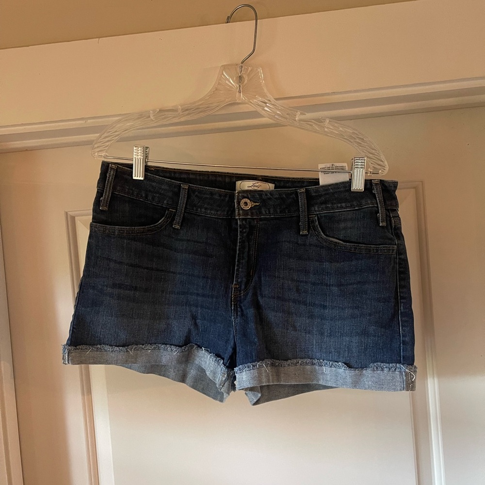 Levi's Dark Blue Jean Shorts